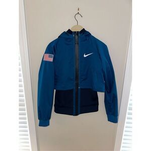 Nike Women’s Winter Olympic Ski Team Travel Jacket SUPER RARE Team Issued Only S